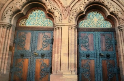 Germany church doors